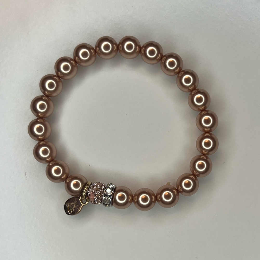 EUC Hillberg & Berk sparkle ball bracelet